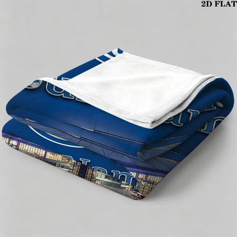 1PC FC Schalke 04 Custom Name Patterned Flannel Blanket Suitable For All Seasons for Home Decor Warmth and Comfort Gifts Holiday Present