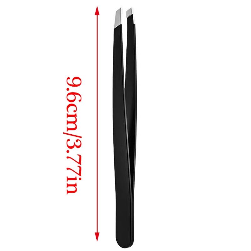 4Pieces Stainless Steel Tweezers for Women Facials Hair,Precisions Tweezers for Ingrown Hair Removal Eyebrow Tweezers