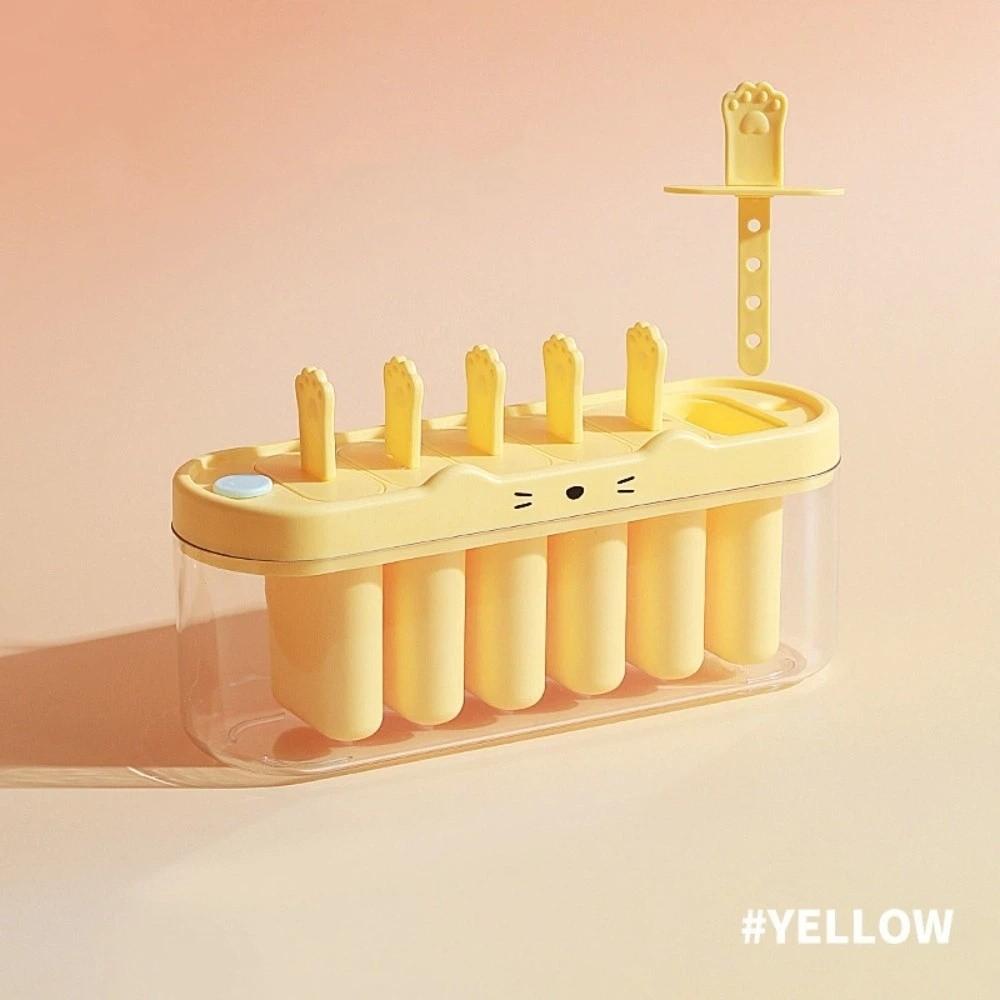 

DIY Homemade Ice Box Reusable Popsicle Mold Cube Tray New Ice Cream Popsicle Mold Summer