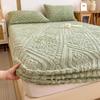 Thickened Winter Bed Cover: Non-slip Milk Velvet & Coral Flannel