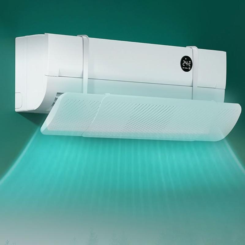 1 Stück Klimaanlagen Windschutzscheibe Vermeiden-Direktes Blasen Luftleitbleche Haushalt Klimaanlagen Leitblech