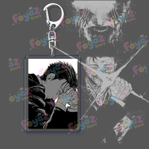

Higuruma Anime Keychain Accessories Bag Charm Jjk Hiromi Higuruma Sunflower Manga Keyrings Fans Freinds Gifts