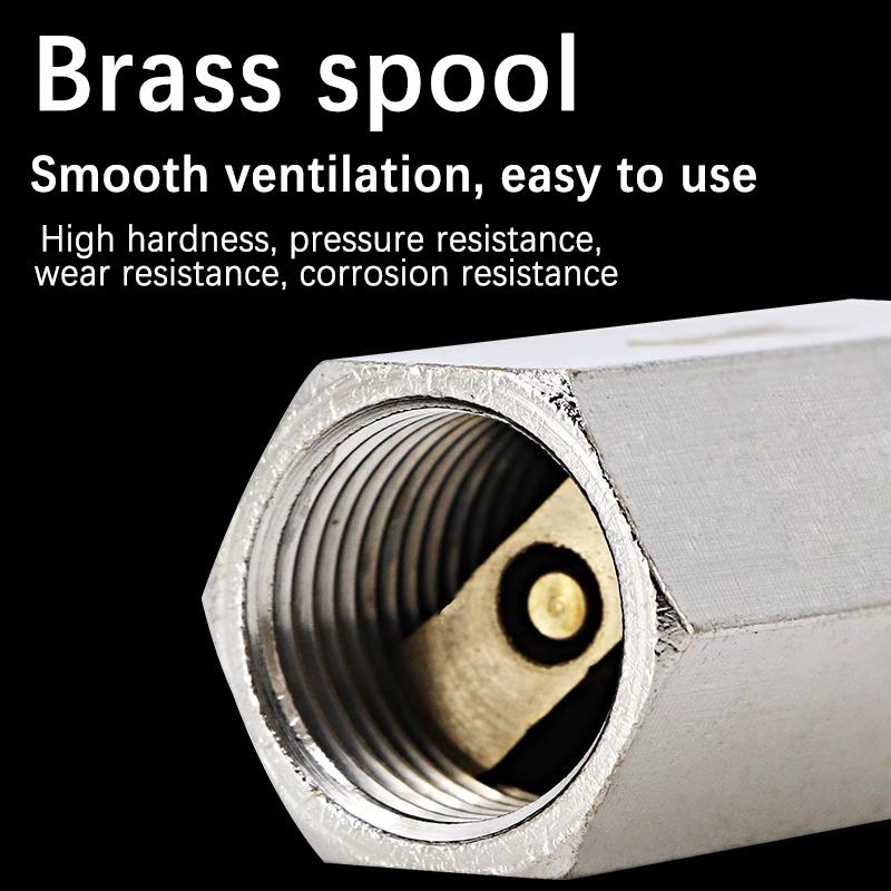 Valvola di non ritorno pneumatica 6mm 8mm 10mm 1/4 OD Tubo Valvola unidirezionale Aria Gas Via singola Valvola in ottone Adattatore raccordo tubo compressore d'aria