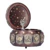 Music Box Fashion Creativity Rotating 12 Constellations Firends Birthday Holiday GiftsCoppery
