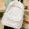 Adjustable Strap Bow Backpack Lightweight Teenagers Shoulder Bag Students School Bag  Travel