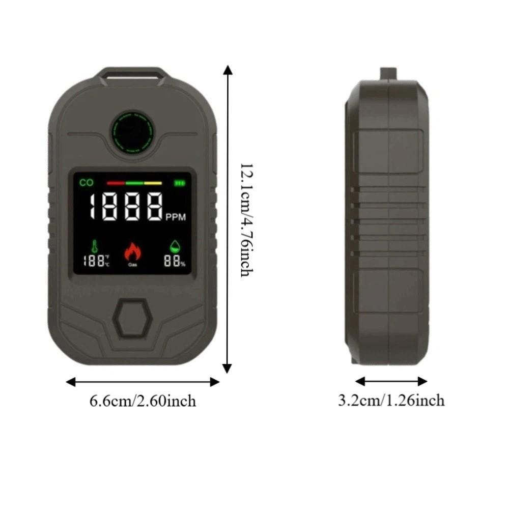 High Accuracy Detection Gas Leak Detectors Long-Lasting Battery 5 In 1 Air Detector Travel
