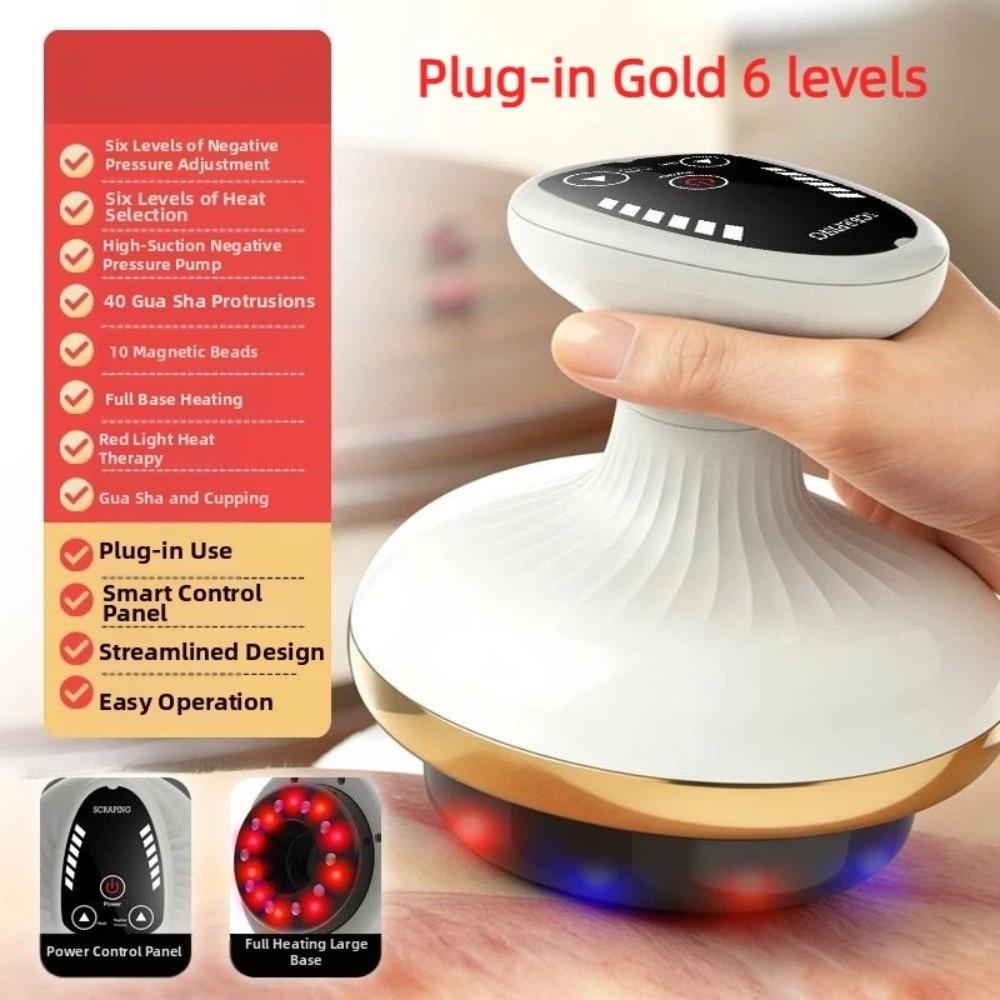 

Guasha Scraping Electric Massage Meridian Brush Abdominal and Back Massager Gifts for Men, Women Style 2
