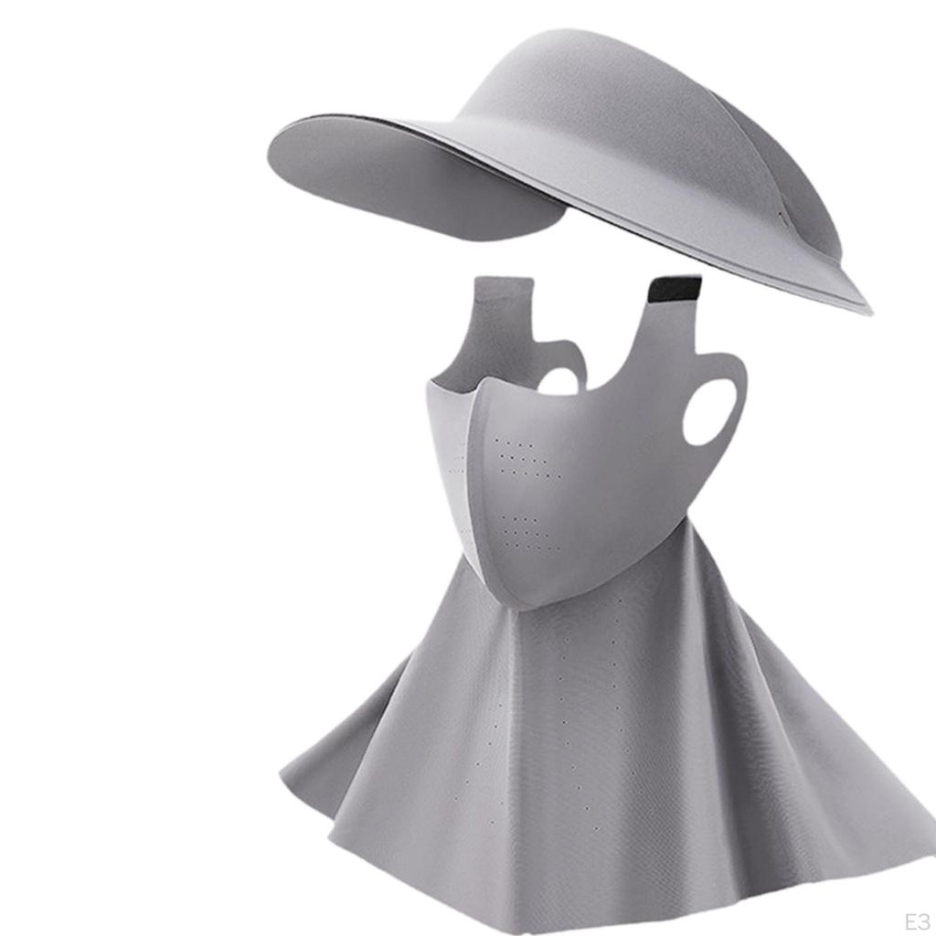 Lightweight Sun Hat Face Cover for Women Ideal Travel And Work