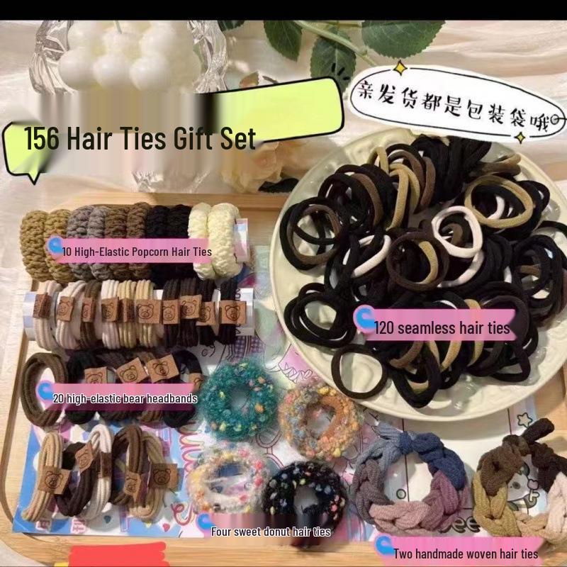 Princess Hair Accessories Set: Baby Hair Ties, Girls Hairpins & Clips Gift Box