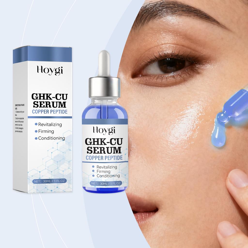 Kupferpeptid-Serum: elastisch, glatt, zarte Haut, feuchtigkeitsspendend, pflegend, erfrischend und leicht einziehend