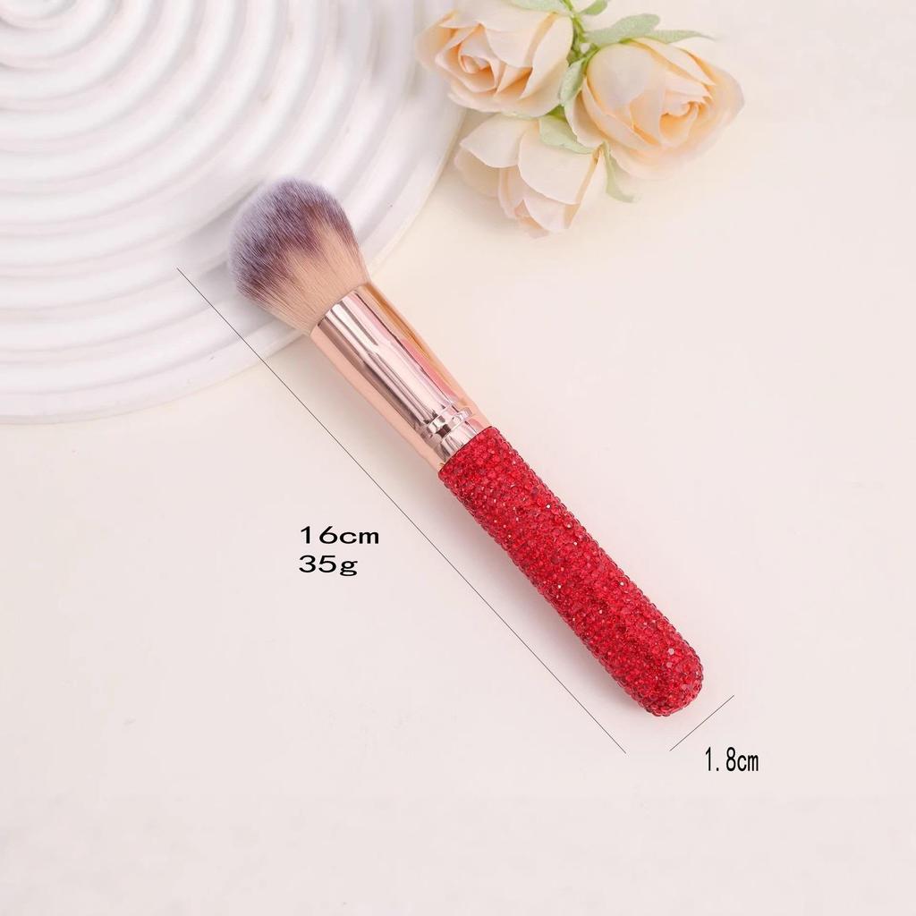 Diamond Handle Eyeshadow Brush - Soft Animal Hair Makeup Tool