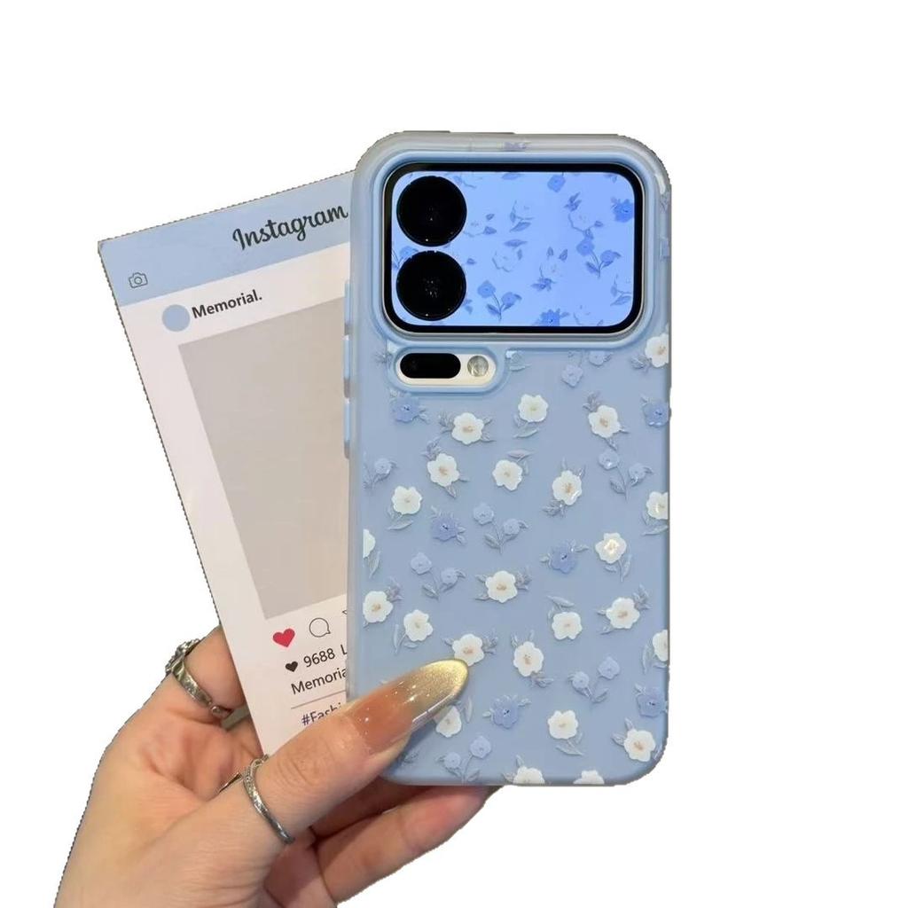 Ins Full Screen Floral Application Apple 11 Jelly Mobile Phone Case Iphone11promax New 11 Fresh 11 Women