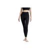 Fila 2023 Summer New Basic Solid Color Knitted Leggings Women Leggings Black A11W321617F-BK