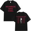 Ros Number One Girl T Shirt Unisex Unisex Clothing Harajuku Tshirt Y2k Unisex High Quality Cotton Short Sleeve Tee Shirt Fans Gift
