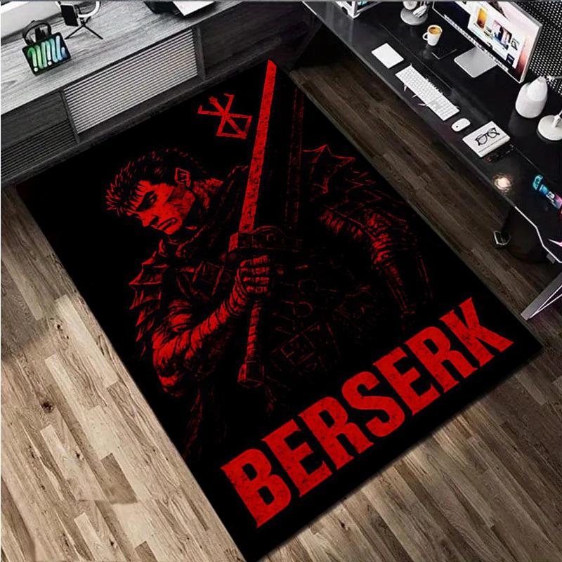 Furioso: Tappeto per la casa con avventura Dark Fantasy Tappeto Decorativo per Ufficio per Soggiorno Camera da Letto Zerbino Tappeto per Pavimento Tappeto per Area Sedia da Computer