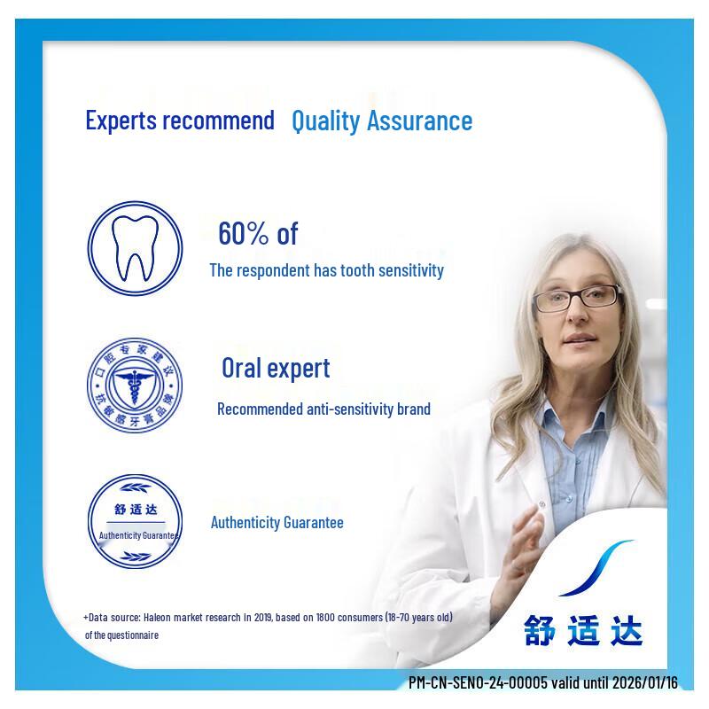 Sensodyne Rapid Relief Sensitive & Gum Care Fresh Mint Toothpaste