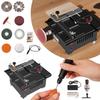 Mini Multi-Functional Table Saw 0-90 Angle Cut Portable Saw Adjustables Electric Saw Set For Home Compact Heavy Duty Table Saw