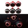 For Nissan Sunny N17 March K13 Almera Versa 11-17 AC Heater Air Conditioner Climate Control Panel Knob Switch Knobs Heat Buttons