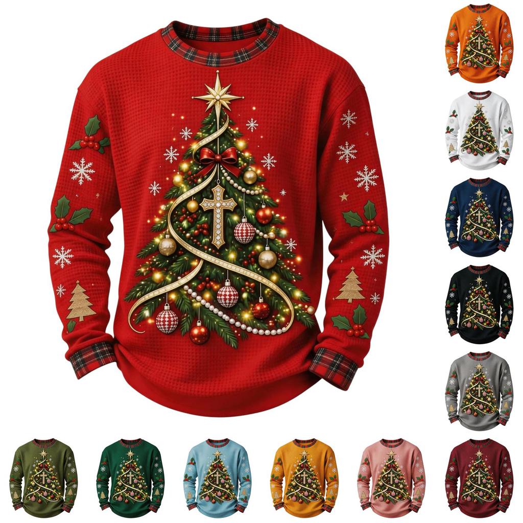 Men's Knit Long Sleeve Top for Casual Everyday Wear