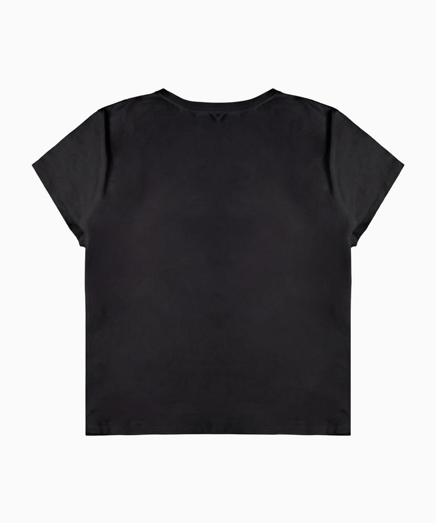 Peulonteuakaibeulaeb [2Pack] Women'S Slim Crop Short Sleeve T-Shirt [2 Colors]