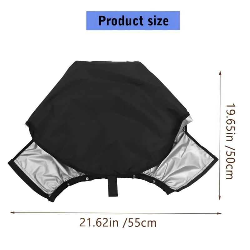Golf Bag Rain Cover Waterproof Golf Bag Cover Golf Bag Hoods for Golfers Golf Stand Bag Golf Bag Rain Protections Cover