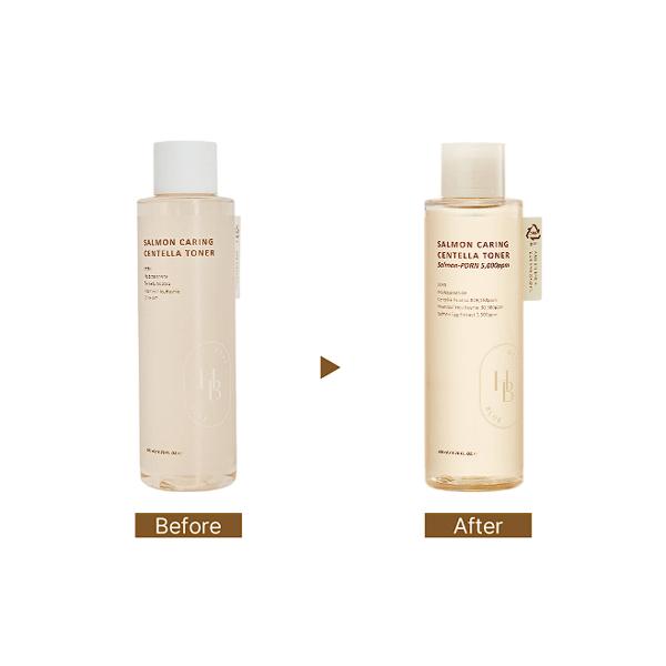 HEVE BLUE Péče o lososa Centella toner 200 ml