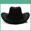 Suede Cowboy Hat For Western Theme Parties And Gift For Friends