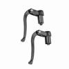 Brake Level Fixed Gear Folding Bike Handlebar Cycling Accessory (Black)