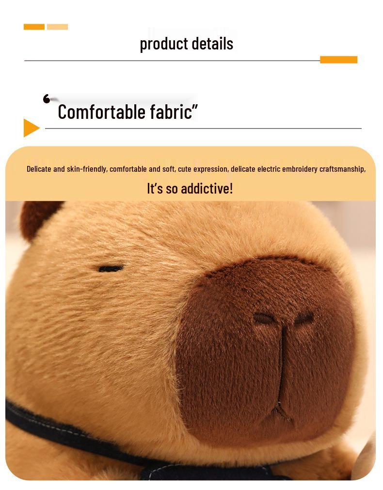 Capybara Milk Plush Doll - Children's Pillow & Birthday Gift
