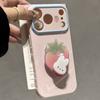Animal fruit rotating bracket is suitable for apple 11promax mobile phone iphone11 huawei love window soft case