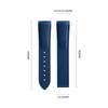 Fluororubber Rubber Watchband 19mm 20mm 21mm 22mm For Longines HydroConquest L3 GMT Pioneer Zulu Time Watch Band Bracelets