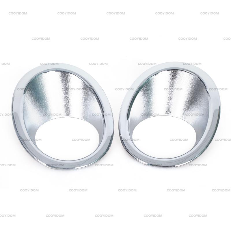 For Car 2 Pcs Fog Lamp Cover Front Fog Light Frame Front Fog Lamp Bezel Car-stying For Honda CR-V CRV 2007 2008 2009 2010