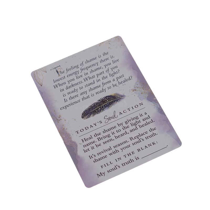 Soul Truth Self Awareness Card Deck  Tarot Cards Game Board Game Toys