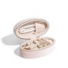 Retro Oval Velvet Mini Portable Jewelry Storage Box Jewelry Case Packaging Box