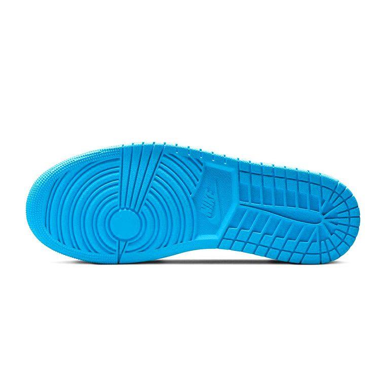 Air Jordan 1 Retro Low OG GS UNC Kids Sneakers White Dark-Powder-Blue Black CZ0858-104