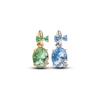 New 925 Silver Cartoon Butterfly Dog Charm Beads Suitable for Women Bracelet Fashion Wedding Jewelry Gifts