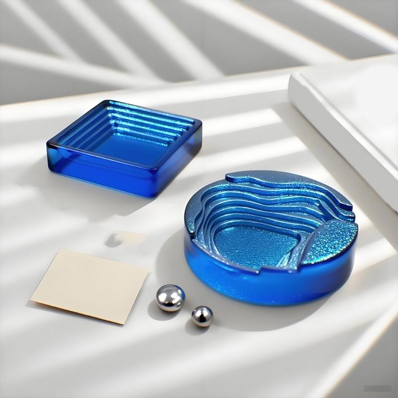 High Temperature Resistant Silicone Tray Casting Mold 60 100g Portable Plaster Craft Tool
