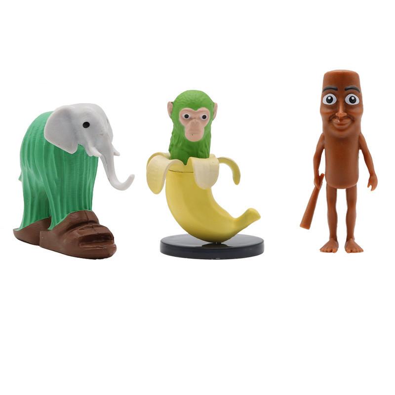 Italiana Brainrot Handpainted Pvc Model Display For Home Office Use