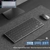 Rechargeable Silent Bluetooth Keyboard & Mouse Set for Laptops