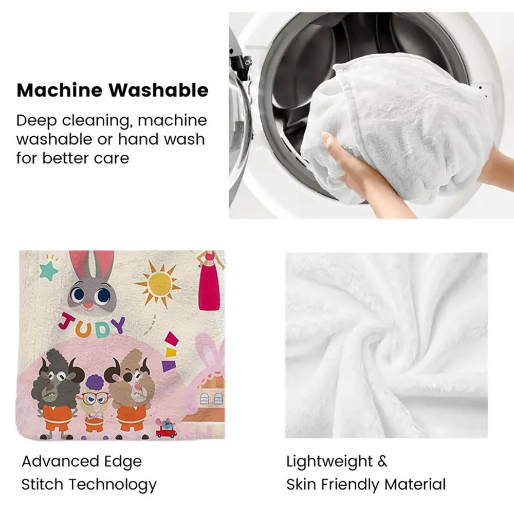 Cute Cartoon Thin Flannel Blanket for Bedrooms,Living Rooms,Sofas Blankets,Lunch Breaks,Picnics,blankets Fluffy