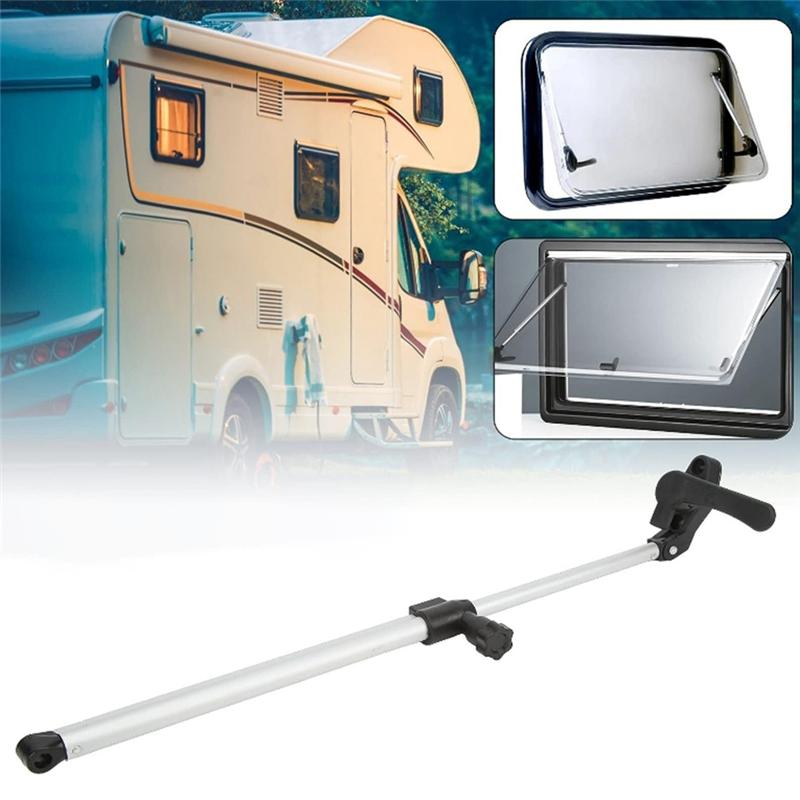 M63K-RV 310‑435Mm Window Support Rod Telescopic Aluminium Alloy Replacement Parts Fit For Motorhome Trailer RV Accessories