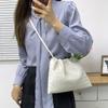 2024 Women's Woven Dumpling Crossbody Bag - Trendy Niche Design, Cloud Single Shoulder Bag
