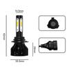 9005 LED Headlight Bulbs Conversion Kit High Beam White For Ford Edge 2015-2020