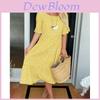 Summer Womens A Line Dress With 3d Print And Splicing For Office And Casual Wear