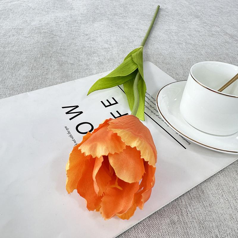 Artificial Tulip Flower Wedding Hotel Restaurant Desktop Ornament Decoration