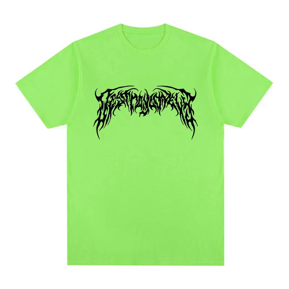 Rapper Destroy Lonely Logo T-shirt Fashion Hip Hop Oversized T Shirts Casual Cotton Short Sleeve T-shirts Gothic Streetwear Unisex