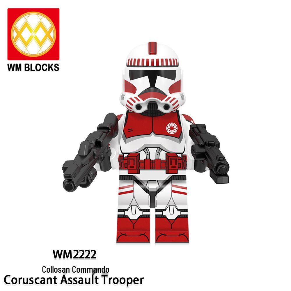 Fox Commander Airborne Squadron Soldier Building Block Figure Toy
