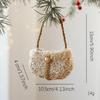 Champagne Christmas Hanging Decoration Foam Wrap Cloth Xmas Ball Ornament Alien Christmas Tree Christmas Tree Ornament