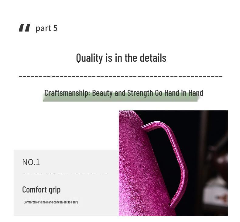 High-Capacity Titanium-Plated Insulated Water Bottle - Leak-Proof, Portable, Double-Layer for Home & Outdoor Use