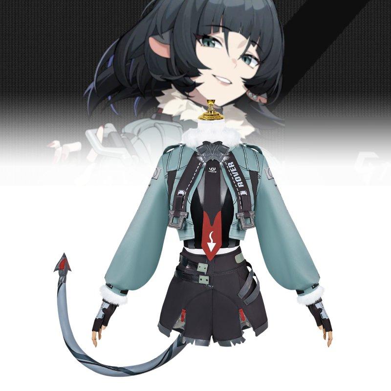 Zone Zenless Zero Character Jane Doe Woman Cosplay Costume Performance Clothes